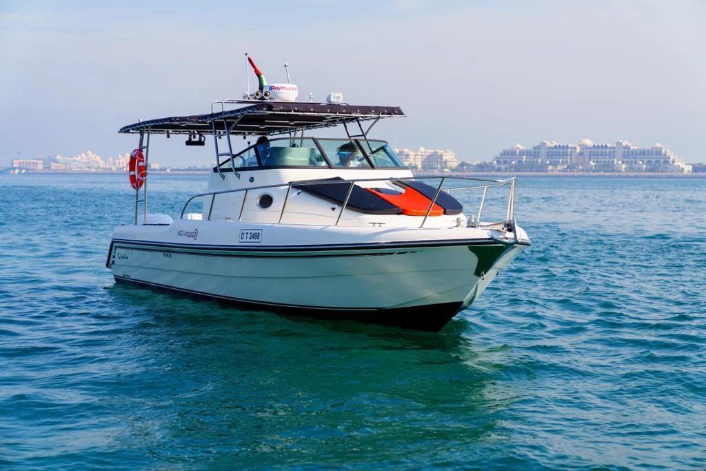 Sleek yacht from the Serene Yachts fleet